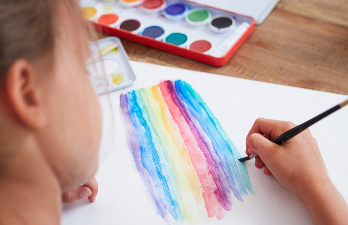 Children's 15-Piece Poster Paint Set With 4 Brushes – ArtBox Kids Art & Craft Painting Kit (UK)