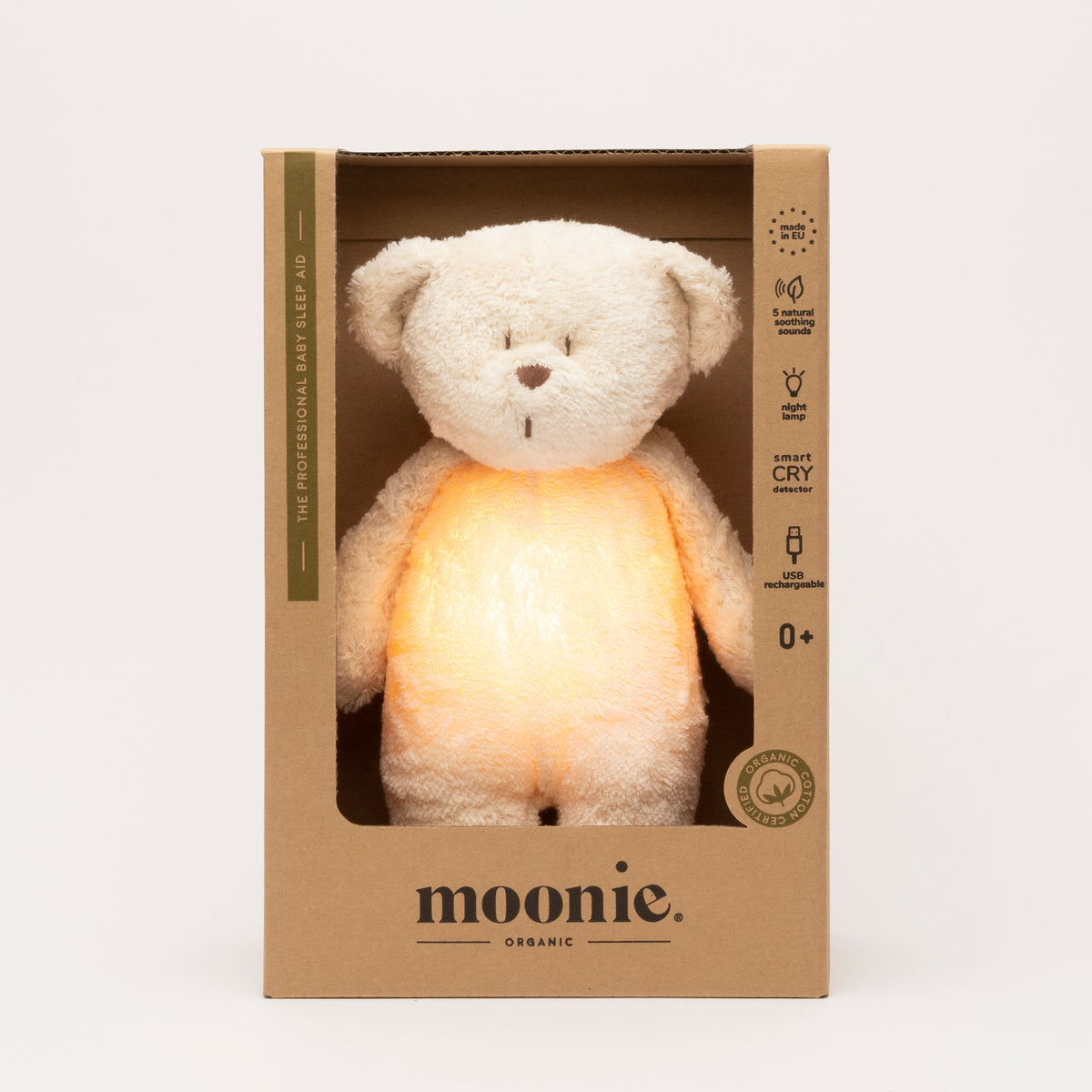 Moonie | Organic Humming Bear 2.0 | Polar – Conscious Craft