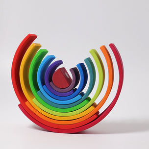 Grimms Rainbow 12 piece tunnel | Conscious Craft