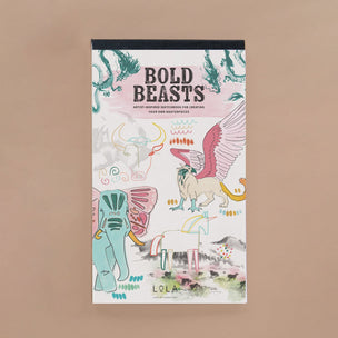 Lots of Lovely Art | Bold Beast Sketchbook | Conscious Craft