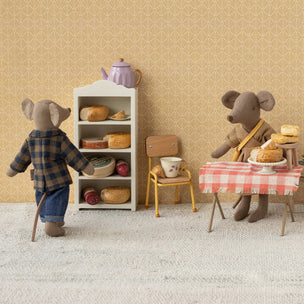 Brown Checked Shirt and Pants | Dad Mouse