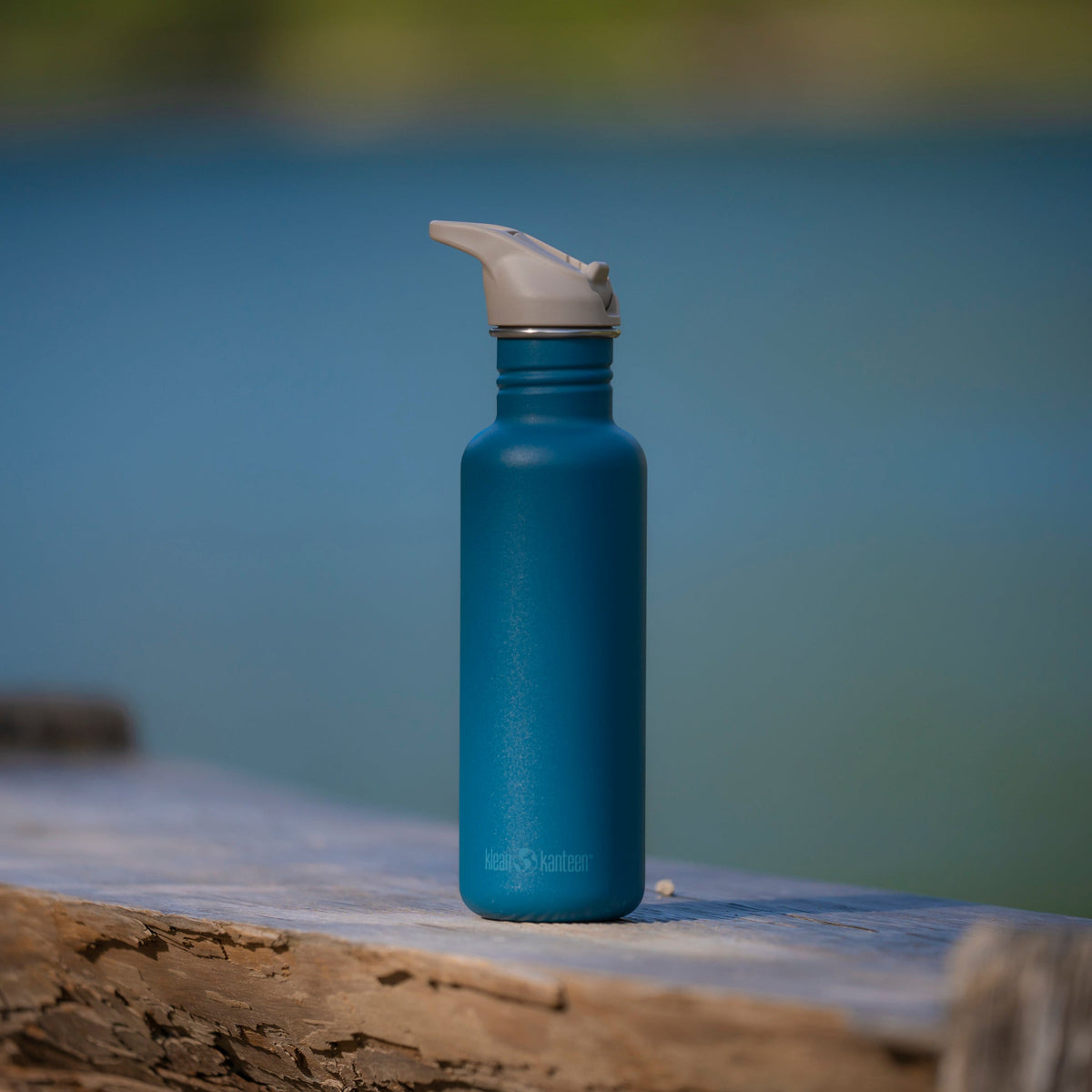 Klean Kanteen Flip Seal Sport Cap with Straw Corsair 800ml