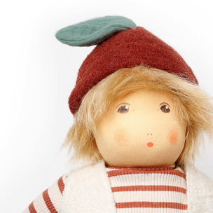 Nanchen | Chestnut Paul Organic Waldorf Doll Conscious Craft