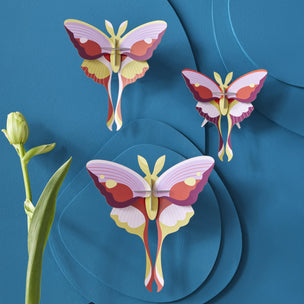 Studio Roof | Lilac Comet Butterflies, Set of 3