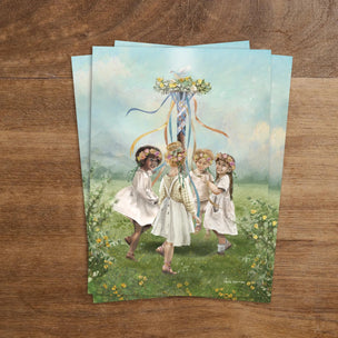 Postcard | Maypole Dance