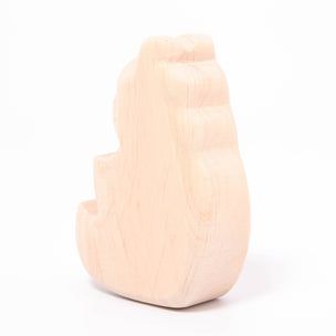 Ostheimer Natural Wood Rocking Bear | Conscious Craft