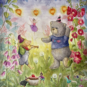 Mhairi Hellbrandt Postcard | Polar's Party