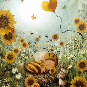 Bijdehansje Postcard | My Little Honeybee