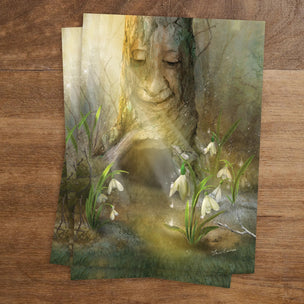 Postcard | Snowdrops by Iris Esther