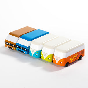 CandyVAN | VW T1 & T3 wooden diecast toys