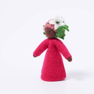 Felt Flower Fairy Raspberry Girl Ambrosius | © Conscious Craft