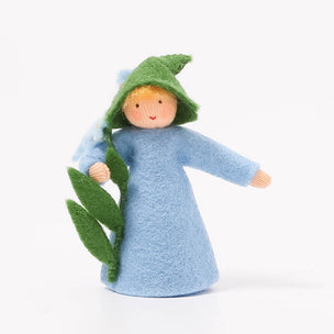 Forget-me-not Flower Fairy With Flower In Hand | Conscious Craft