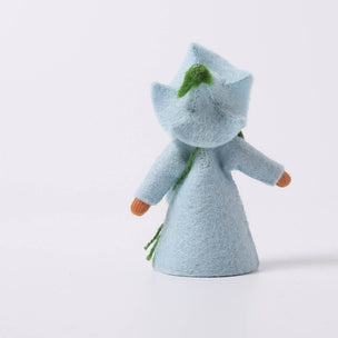 Large Morning Glory felt flower fairy | © Conscious Craft