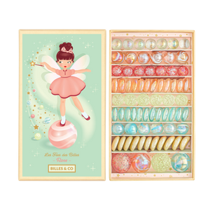 The Rose Fairy set of marbles and pebbles from Billes and Co | Conscious Craft