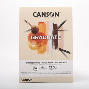 Graduate Mixed Media Natural A4 Pad