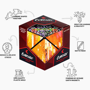 Cubendi Scribble puzzle cube from Fun In Motion Toys | Conscious Craft