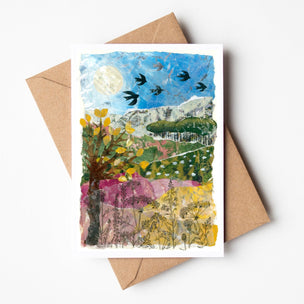 Whispers of the Wild | Dawn Chorus Postcard | Conscious Craft