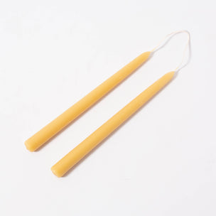 Beeswax Dipped Dinner Candles | 2 | ©Conscious Craft