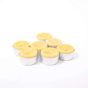 7 Beeswax Tea Lights from Dipam | © Conscious Craft