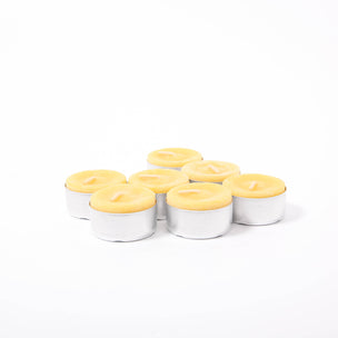7 Beeswax Tea Lights from Dipam | © Conscious Craft