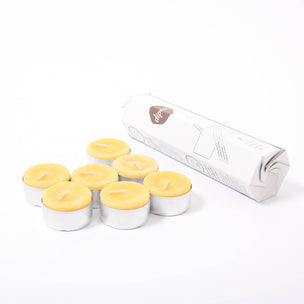 7 Beeswax Tea Lights from Dipam | © Conscious Craft