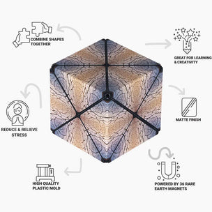 Duomoto Parched puzzle cube from Fun In Motion Toys | Conscious Craft