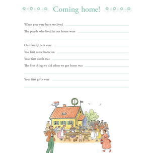 Elsa Beskow Baby Book for Photos & Keepsakes | Conscious Craft