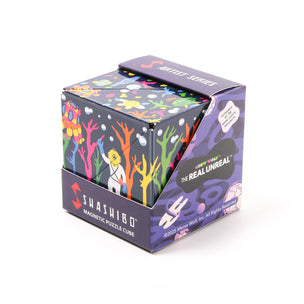 Shashibo Meow Wolf Glowquarium Grapevine | Magnetic Puzzle Cube | ©️ Conscious Craft