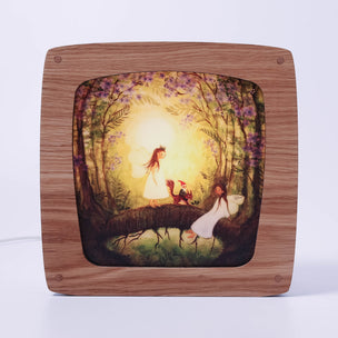 Fairies & Squirrel Seasonal Transparency | ©Conscious Craft