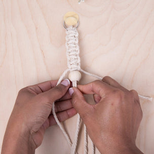 Crafters Macrame Keychain Kit