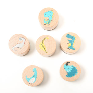 Wooden Stamp Set |  Dinosaur