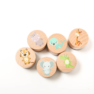 Knetä Wooden Stamp Set |  Wild Animals