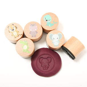 Knetä Wooden Stamp Set |  Wild Animals