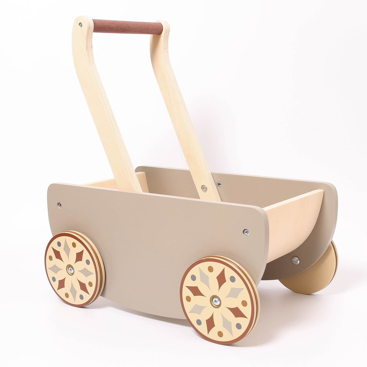 Wooden baby hot sale wagon