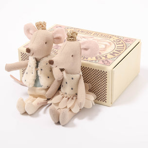 Maileg Royal Twins in Matchbox