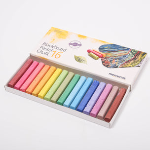 Mercurius Art Makes Sense Blackboard Pastel Chalk | 16 Pack © Conscious Craft
