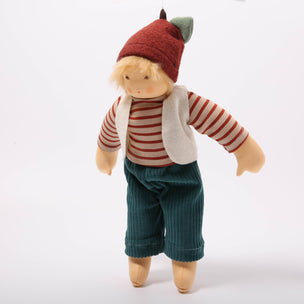 Nanchen | Chestnut Paul Organic Waldorf Doll Conscious Craft