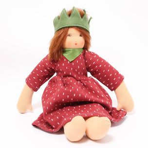strawberry Queen Emilie | Waldorf Doll | ©Conscious Craft
