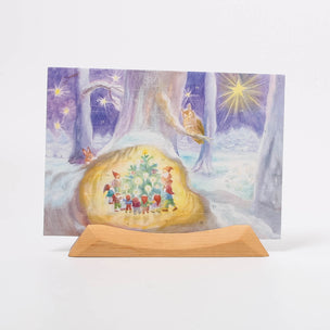 Advent Card Calendar | Christmas in the woods | © Conscious Craft