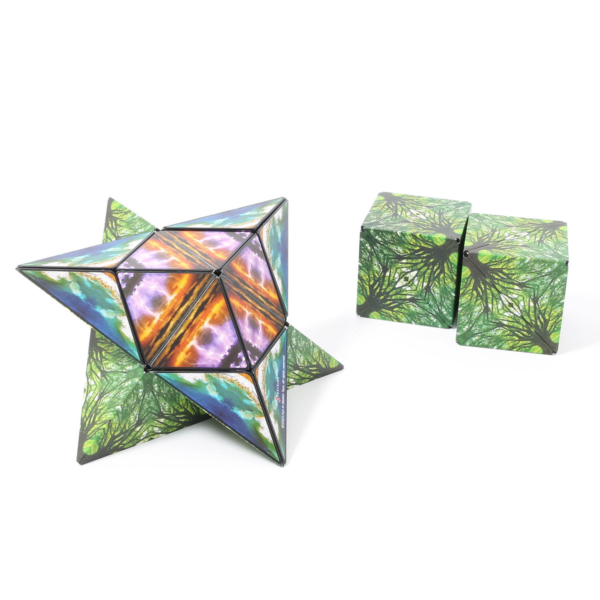 Shashibo magnetic cube puzzle Elements