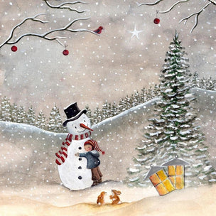 Postcard | Snowman
