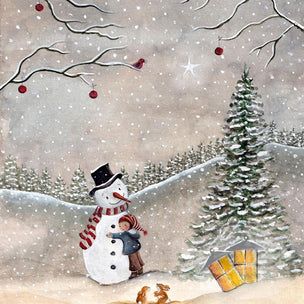 Postcard | Snowman