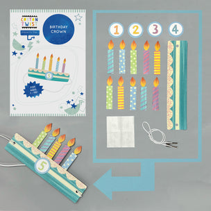 Cotton Twist | Make Your Own Birthday Crown Kit | Conscious Craft