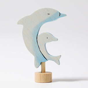 Grimm's Two Dolphins Decorative Figure | Conscious Craft