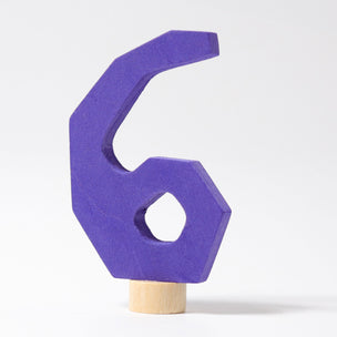 Grimm's Waldorf Decorative Number 6 | Conscious Craft