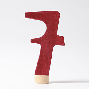 Grimm's Waldorf Decorative Number 7 | Conscious Craft