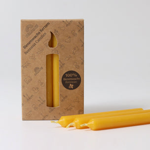 Amber Beeswax Candles 100% from Grimms | Conscious Craft