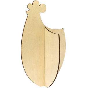 DIY 3D Wooden Chicken | Conscious Craft