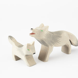 Wolf with Young from Ostheimer