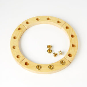 Brass Candle Holders for Celebration Rings | © Conscious Craft